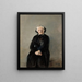 Portrait de Marie Krohg, la tante de l'artiste - Christian Krohg — gerahmtes Bild an der Wand