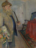 Selbstporträt - Christian Krohg — Ansicht des Kunstwerks