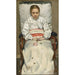 Reproduktion des Gemäldes Junge kranke Mädchen - Christian Krohg