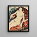 Akt - Christian Rohlfs — gerahmtes Bild an der Wand