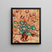 Cyclamen - Christian Rohlfs — gerahmtes Bild an der Wand