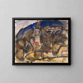 Erling - Christian Rohlfs — gerahmtes Bild an der Wand