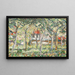 Garten in Soest - Christian Rohlfs — gerahmtes Bild an der Wand