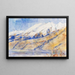 Ghiridone im Winter - Christian Rohlfs — gerahmtes Bild an der Wand