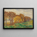 Herbstlandschaft - Christian Rohlfs — gerahmtes Bild an der Wand