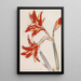 Amaryllis rot - Christian Rohlfs — gerahmtes Bild an der Wand