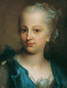 Mädchen in blauer Robe - Christian Seybold — Ansicht des Kunstwerks