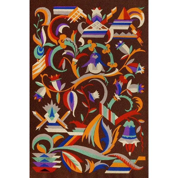 Formes ornementales für die angewandte Kunst auf Oberfläche Pl 01 - Christian Stoll — gerahmtes Bild an der Wand