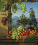 Früchte in einer italienischen Landschaft - Christine Løvmand — Ansicht des Kunstwerks