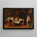 Compagnie joyeuse - Christoffel Jacobsz van der Lamen — gerahmtes Bild an der Wand