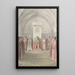 Die Gründung des Elefantenordens - Christoffer Wilhelm Eckersberg — gerahmtes Bild an der Wand