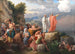 Moses lässt das Rote Meer zurückkehren und die Armee Pharaos wird überschwemmt - Christoffer Wilhelm Eckersberg — Ansicht des Kunstwerks
