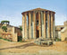 Tempel der Vesta in Rom - Christoffer Wilhelm Eckersberg — Ansicht des Kunstwerks