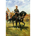 Reproduktion des Gemäldes Sa Majesté le roi George V sur son cheval Rupert - Christopher Clark