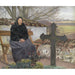 Reproduktion des Gemäldes Friedhof von Fløng - Laurits Andersen Ring