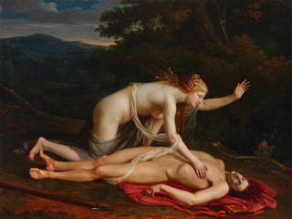 Circle Of Baron Pierre Narcisse Gurin - Venus mourning the death of Adonis.webp