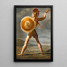Reproduktion des Gemäldes Römischer Krieger - Kreis von Jacques-Louis David
