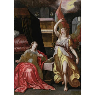 Circle Of Maerten De Vos - The Annunciation.webp