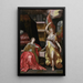 L'Annonciation - Cercle de Maerten de Vos — gerahmtes Bild an der Wand