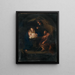 La Sainte Famille - Cercle de Pompeo Batoni — gerahmtes Bild an der Wand