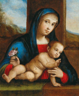 Circle of Francesco Francia - Madonna and Child.webp