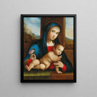 Circle of Francesco Francia - Madonna and Child.webp