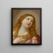 Marie-Madeleine - Kreis von Guido Reni — gerahmtes Bild an der Wand