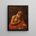 Der bußfertige Heilige Hieronymus - Kreis von Johann Carl Loth — gerahmtes Bild an der Wand