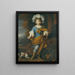 Portrait eines Jungen - Kreis von John van der Vaart — gerahmtes Bild an der Wand
