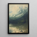 Alpenlandschaft - Kreis von Joseph Mallord William Turner — gerahmtes Bild an der Wand