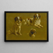Studie eines King Charles Spaniels - Cercle de Maud Earl — gerahmtes Bild an der Wand
