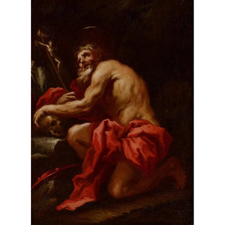 Circle of Paolo Pagani - St Jerome in the Desert.webp