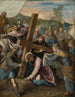 Der Christus auf dem Weg zum Kalvarienberg - Kreis von Tintoret — Ansicht des Kunstwerks