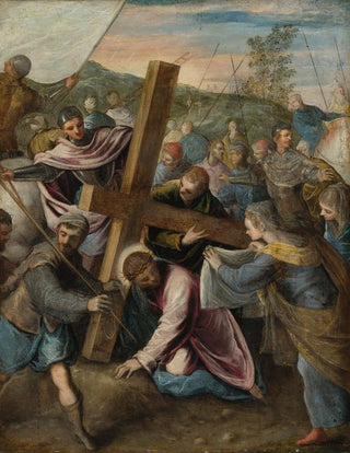 Circle of Tintoretto - Christ On The Way To Calvary.webp