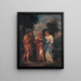 Hochzeit biblisch - Ciro Ferri — gerahmtes Bild an der Wand