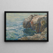 Cap d'Antibes - Clara Voortman Dobbelaere — gerahmtes Bild an der Wand