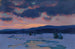 Winterdämmerung, Baie St Paul - Clarence Alphonse Gagnon — Ansicht des Kunstwerks