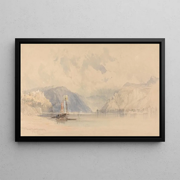 Clarkson Stanfield - Castles of Rheinfels and Thurnberg on the Rhine.webp