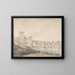 Pont Molle, Rom - Claude-Joseph Vernet — gerahmtes Bild an der Wand