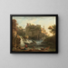 Ansicht von Tivoli - Claude-Joseph Vernet — gerahmtes Bild an der Wand