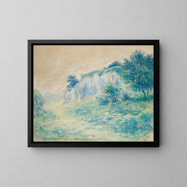 Klippen bei Pantin - Claude-Émile Schuffenecker — gerahmtes Bild an der Wand