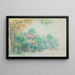 Landschaft - Claude-Émile Schuffenecker — gerahmtes Bild an der Wand