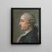 Portrait des Barons de Boisgiroult de Sainte-Preuve - Claude Hoin — gerahmtes Bild an der Wand