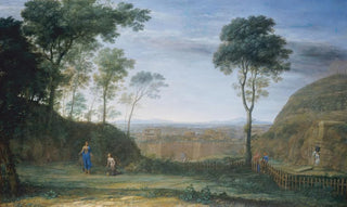 Claude Lorrain - Christ Appears in front of Mary Magdalene Noli me tangere.webp