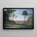 Der Christus erscheint vor Maria Magdalena Noli me tangere - Claude Lorrain — gerahmtes Bild an der Wand