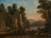 Landschaft mit Hirten. Der Tanz am Wasserufer - Claude Lorrain — Ansicht des Kunstwerks