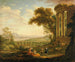 Landschaft mit Satyr und Nymphe - Claude Lorrain — Ansicht des Kunstwerks