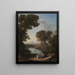 Repos pendant la fuite en Égypte - Claude Lorrain — gerahmtes Bild an der Wand