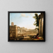 Le Campo Vaccino à Rome - Claude Lorrain — gerahmtes Bild an der Wand