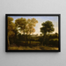 Ansicht der Crescenza - Claude Lorrain — gerahmtes Bild an der Wand